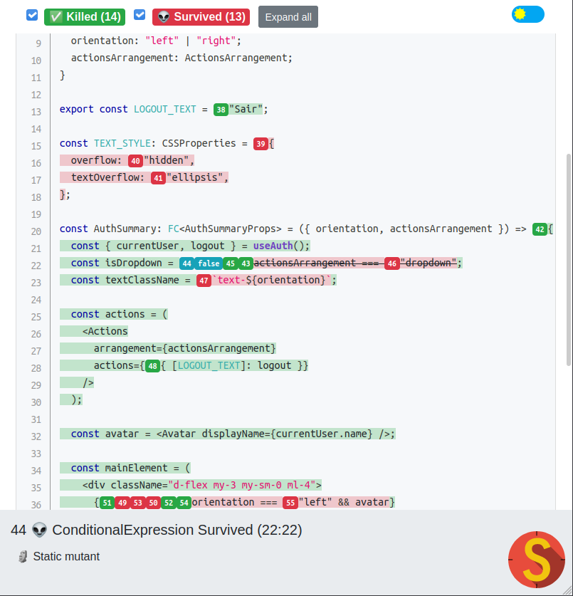 Stryker report example
